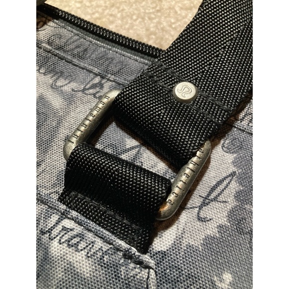 RARE Lululemon Inky Manifesto India Yoga Mat Bag - Picture 6 of 9